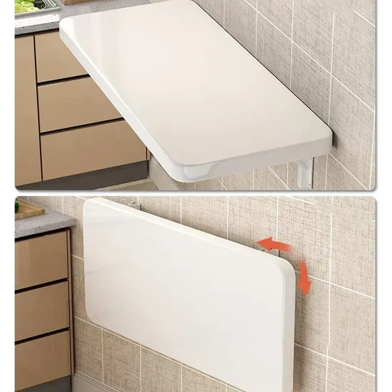 Useful Wall Hanging Folding Table Dining Computer Learning Note Desk Kitchen Furniture Bedroom Kids Study Apartment Save Space