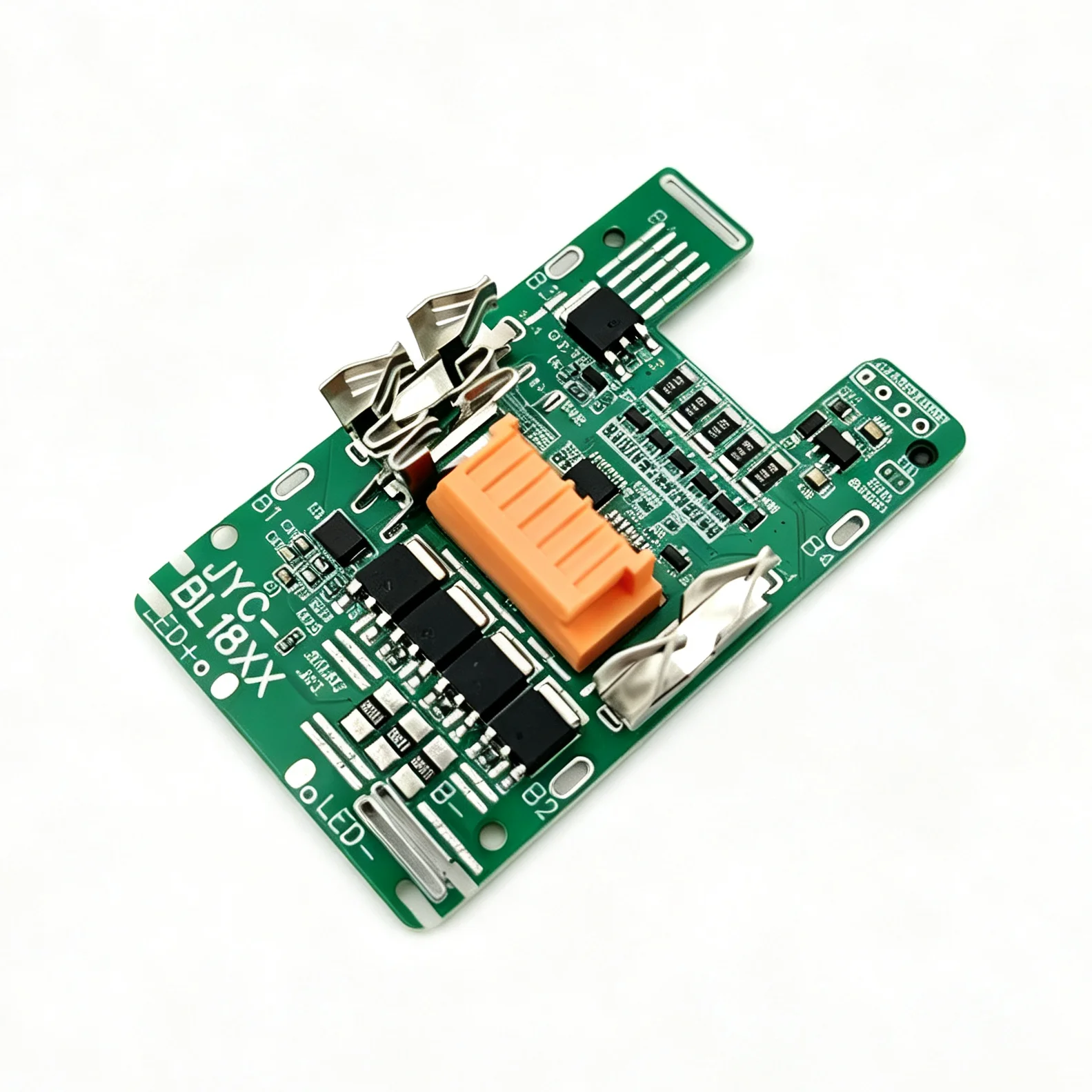 Obudowa baterii Li-ion BMS PCBA Płytka drukowana zabezpieczająca ładowanie i balansowanie Wyświetlacz mocy elektrycznej Klucz do Makita 18V BL1830B BL1860B — zdjęcie produktu 5