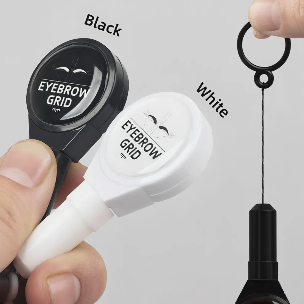Stretch Design Pre-Inked Auto-Recovery Mapping String Eyebrow Thread Line Flexible Marker for Eyebrow