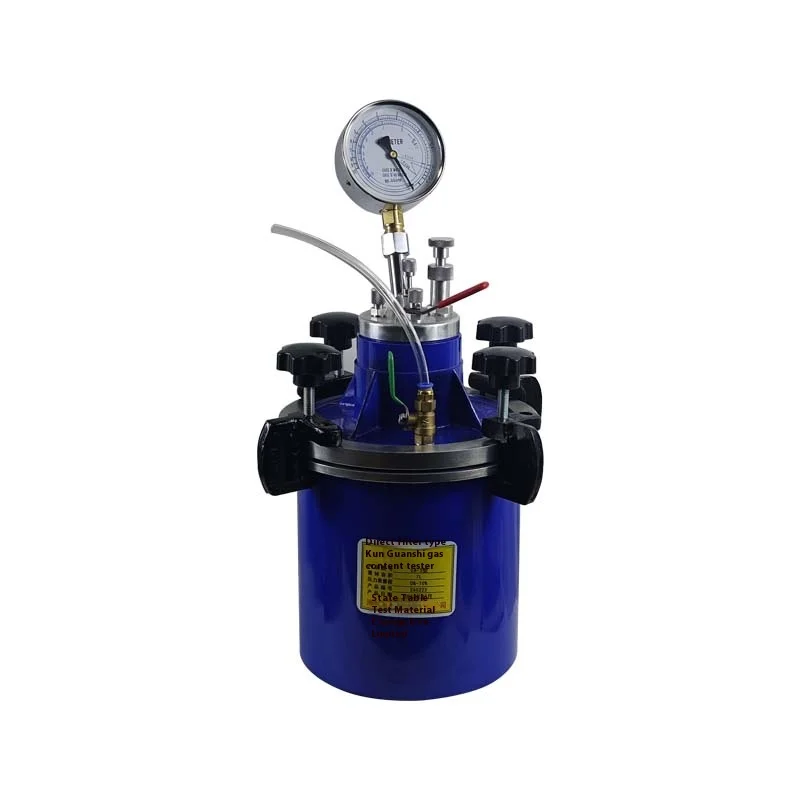 CA-3 Concrete Gas Content Tester OEM Customizable Die-cast Aluminum Construction 7000ml Measuring Bowl for Concrete Mixtures