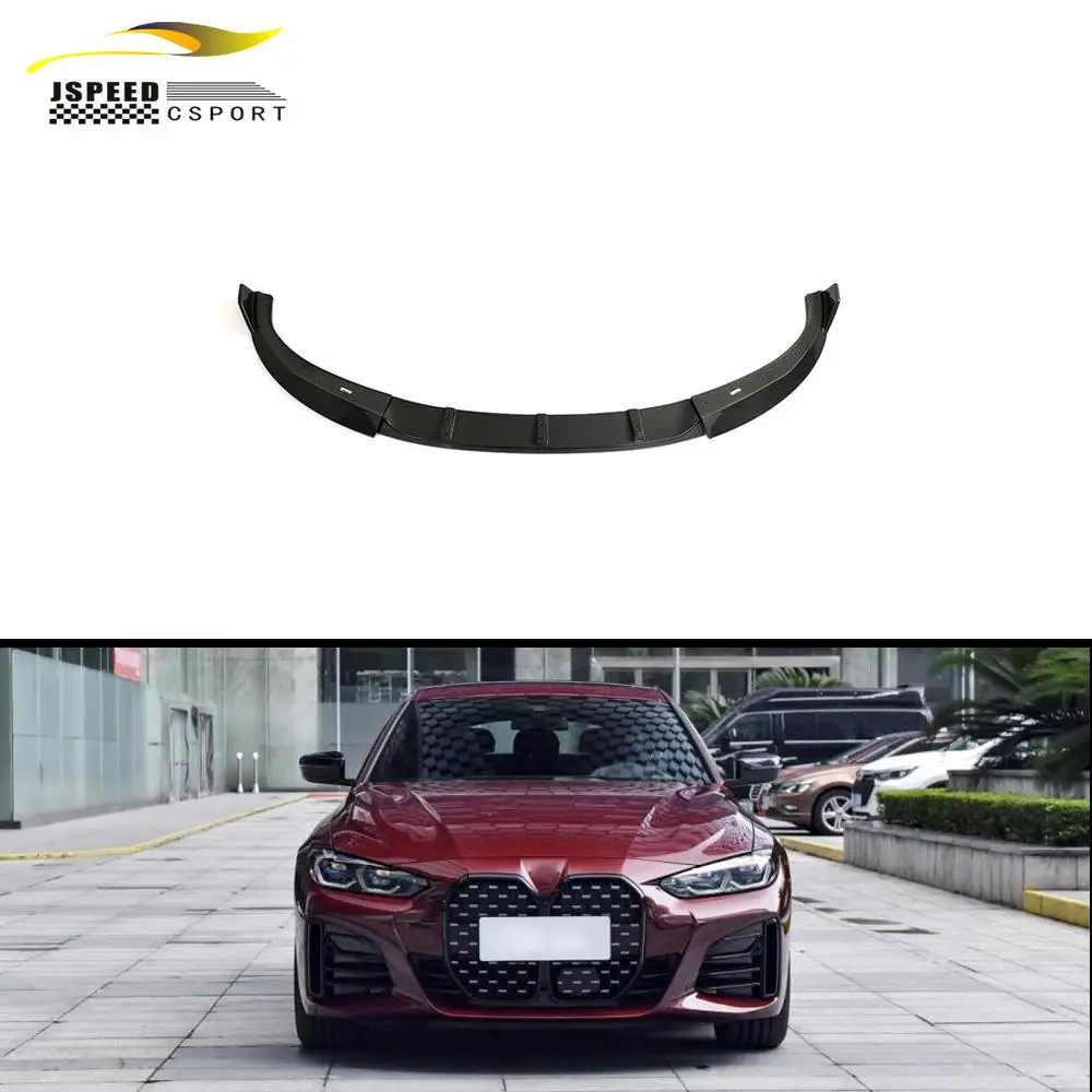 

Подходит для BMW 4 серии G26 420I, 430I, 435I, M440I, 4-дверная передняя губа из углеродного волокна 2021UP.