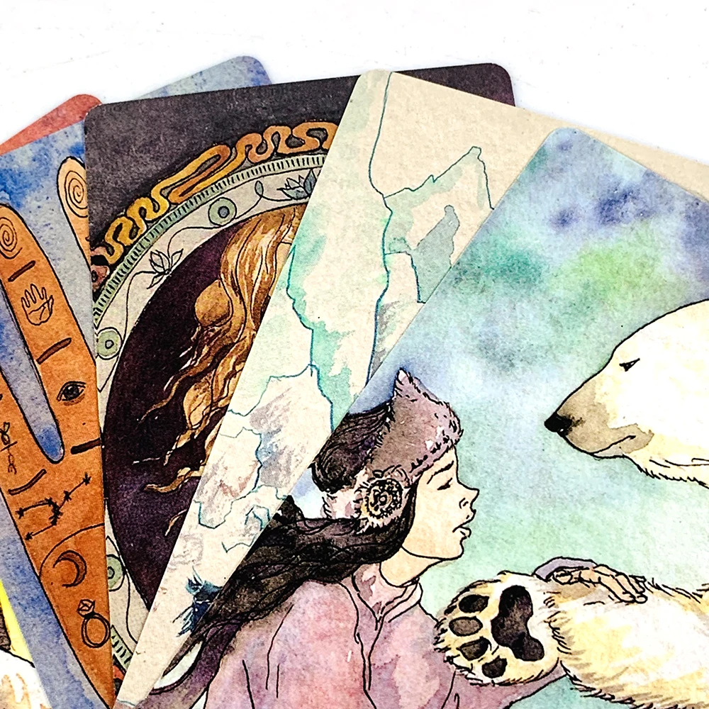 Cartas de Tarot rusos, baraja de 45 cartas, edición de adivinación del destino, baraja de juegos Borad, juego de cartas, cartas de Tarot de reunión familiar