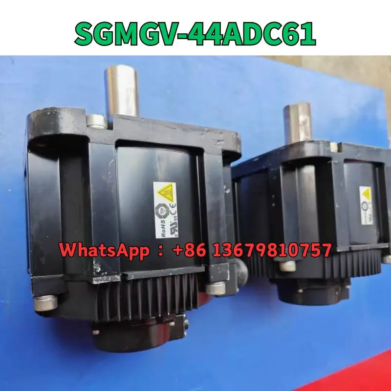 Used servo motor SGMGV-44ADC61 test OK Fast Shipping