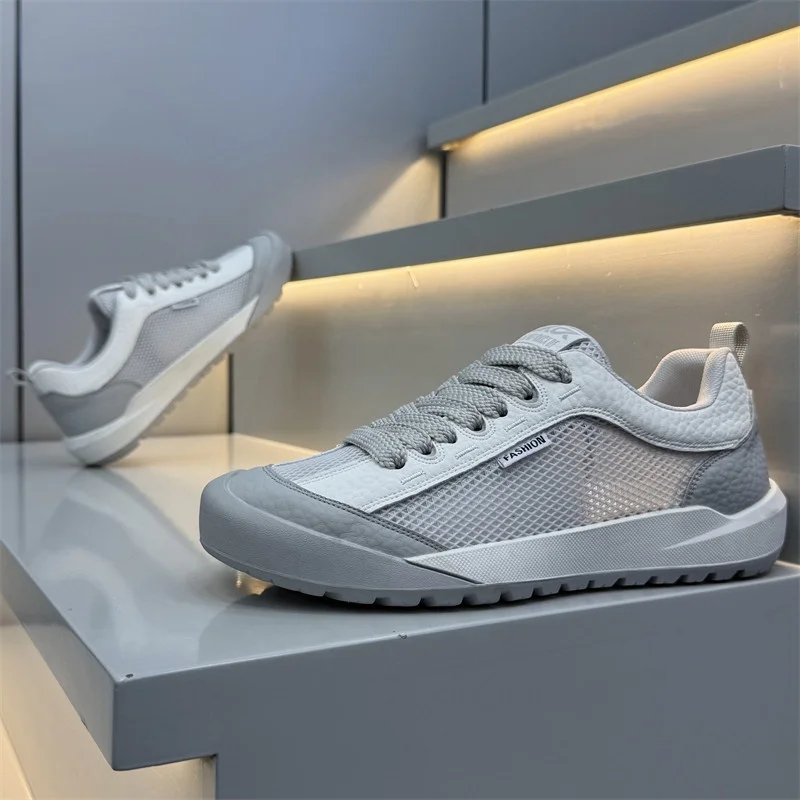 

New Arrival Summer Breathable Hollow Mesh Casual Shoes Trend All-match Soft Sole Sport Sneakers Daily Workout Running Footwear