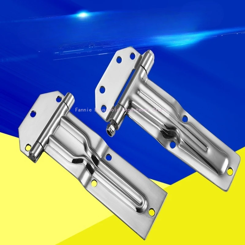 304-stainless-steel-hinge-vehicle-modification-anti-detachment-anti-rust-fireproof-door-heavy-duty-truck-door-hinge