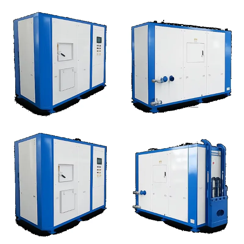 Food Waste Recycling Machine with Shredder Dewatering Oil Water Separator and Composting Customized