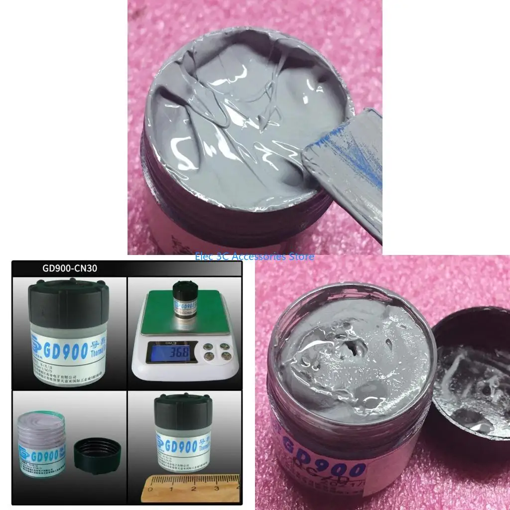 Y51A Thermal Paste Silicone GD900 Compound Heatsink for CPU Coolers Conductive Grease