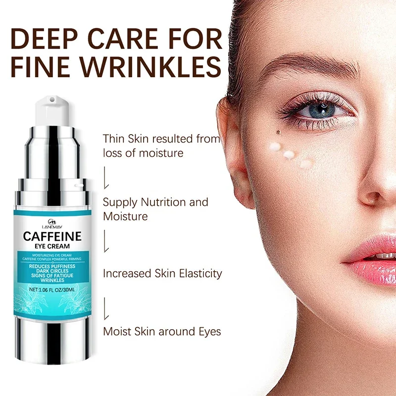 New Suitable For Dark Circles And Puffiness To Reduce Wrinkles And Fine Lines Under Eye Bag Crow's Feet Eye Lift Care 30ml