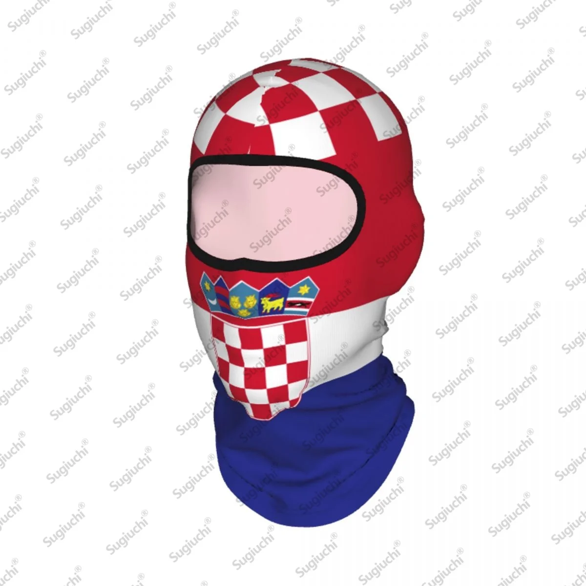 

Croatia Cycling Balaclava Full Face Ski Cover sun protective scarf Windproof Breathable Anti-UV Motorcycle Helmet Liner