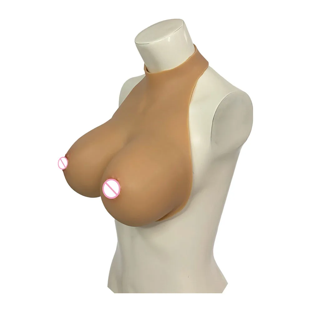 Silicone Tits Fake Boobs Corset Artificial Chest Nipple For Trans Sissy Transgender Gay Cosplay underwear Costumes Man Sex Toys