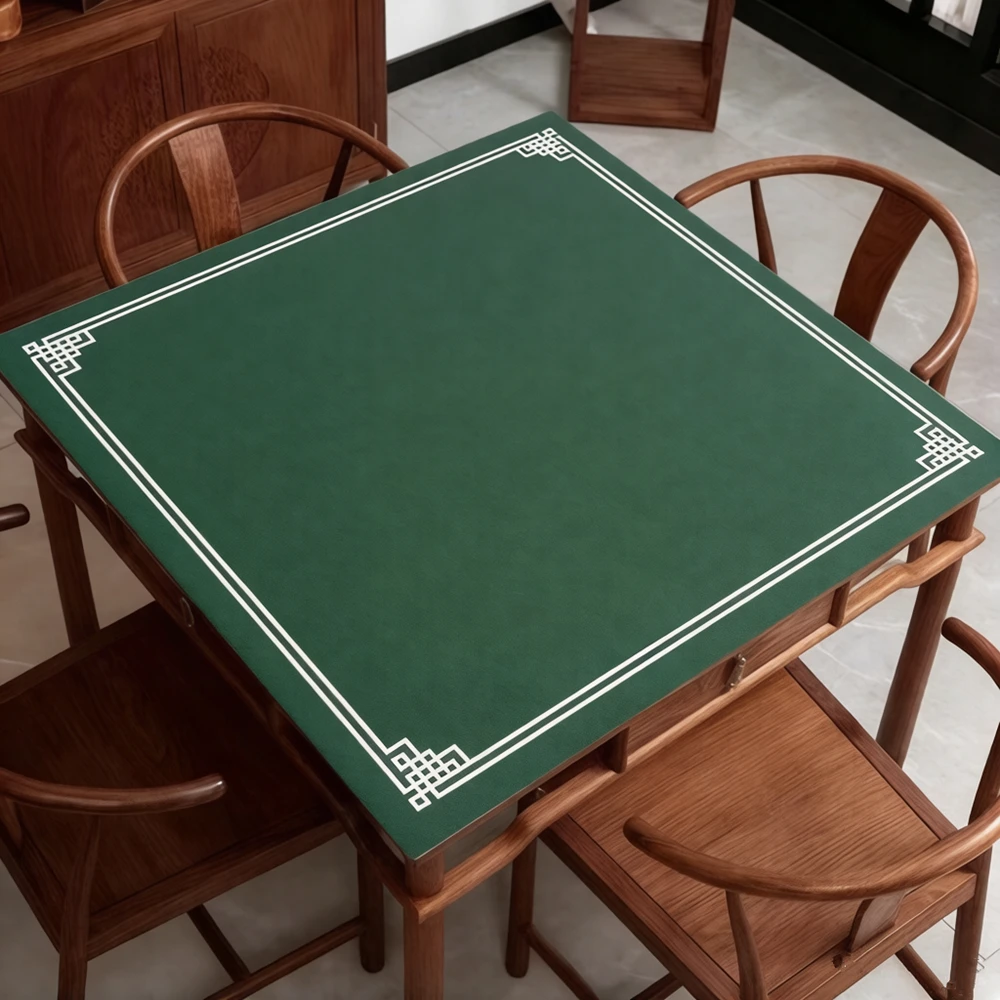 

Утолщенный нескользящий коврик для покера и маджонга большого размера, водонепроницаемая скатерть для Техасского Холдема, настольный коврик для настольных игр, коврик для покера