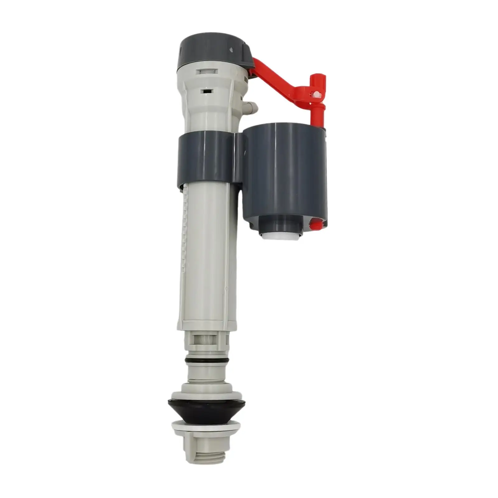 Toilet Fill Valve Easy Install Adjustable Height Bottom Siphon Fill Float for Replacement Parts