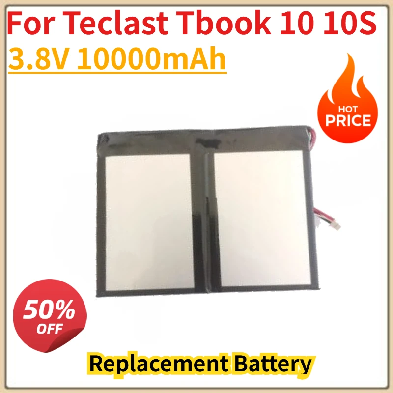 High Quality New 3.8V 10000mAh Tablet Battery For Teclast Tbook 10 10S Replacement Battery