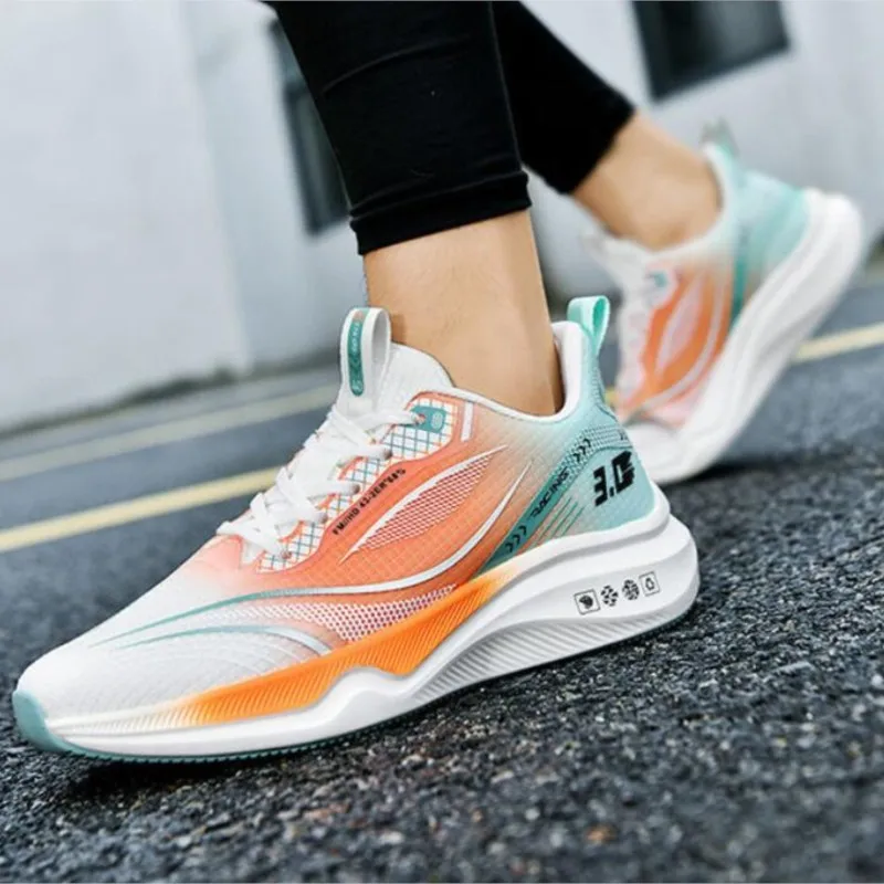 Summen Hot Sneakers Fashion Outdoor Hiking Sneakers for Work 39-44 Support Breathable Fabic Lining Comfortable Running Shoes image 6