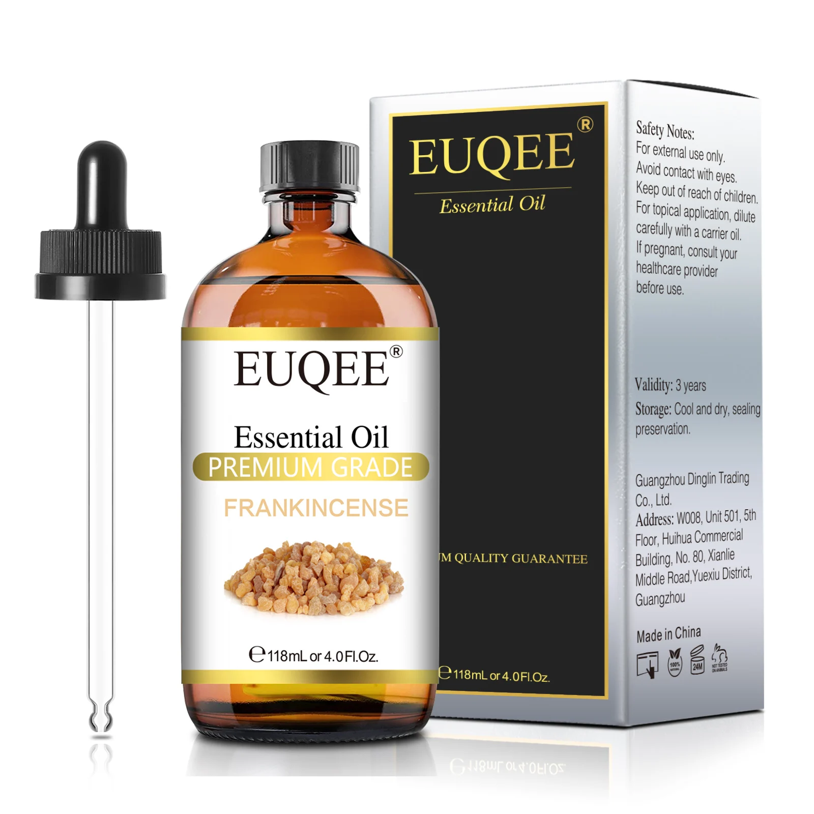 Pure Natural Essential Oil Bergamot Frankincense Turmeric Citronella Patchouli Myrrh Aroma for Humidifier Diffuser Candle