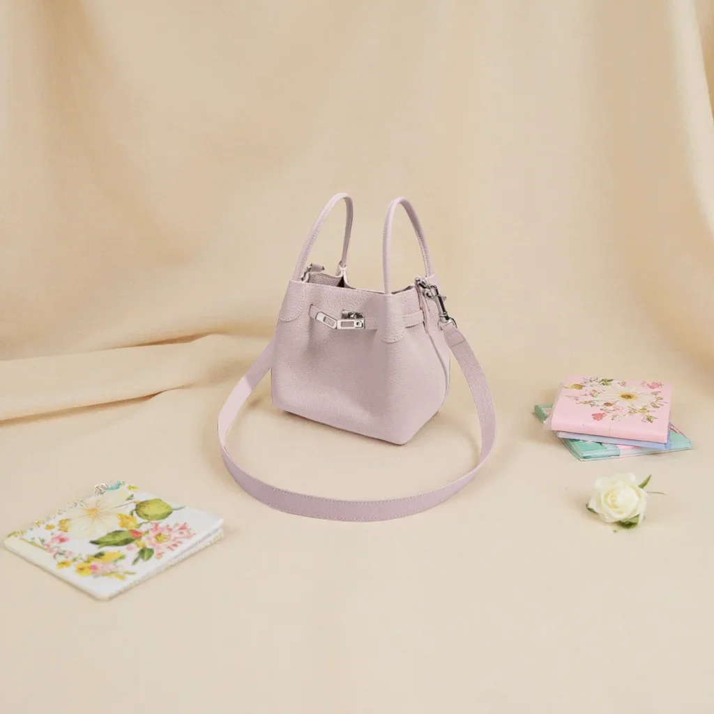 

Роскошная женская сумка-ведро из натуральной кожи, дизайнерская сумка через плечо, мягкая сумка-тоут из воловьей кожи с внутренним карманом