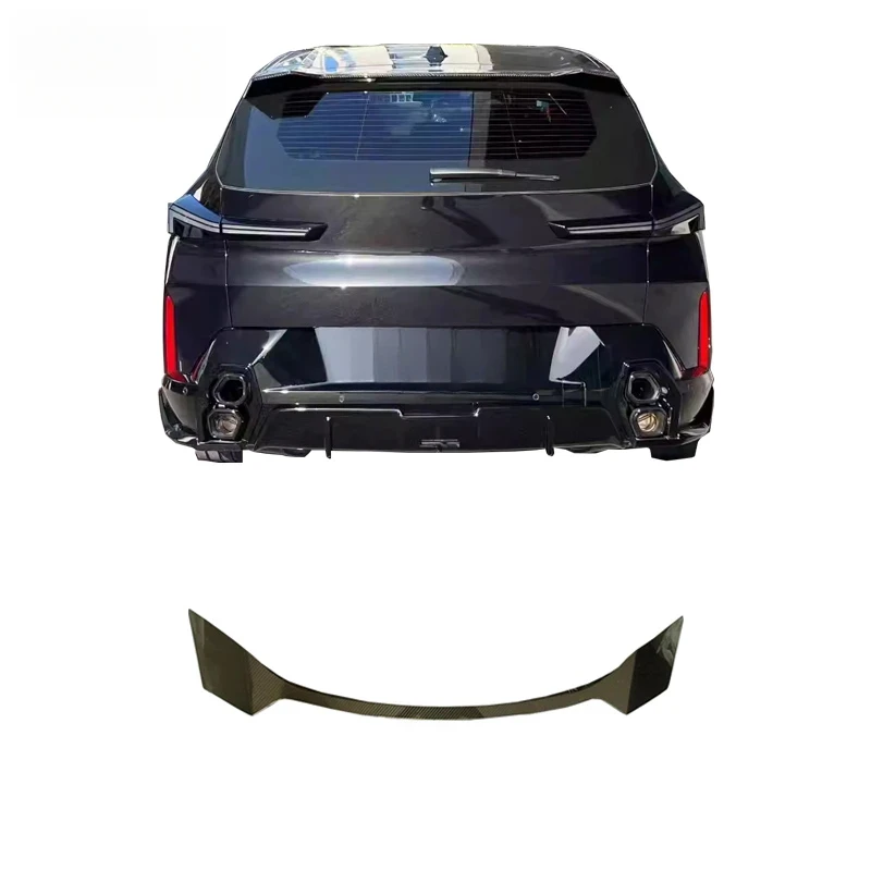 

Dry carbon fiber R-type rear spoiler XM G09 car modification