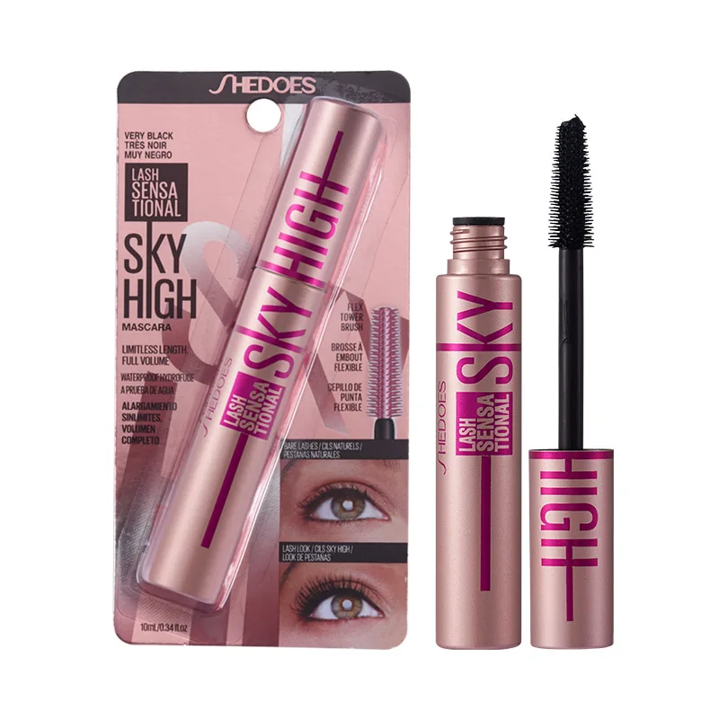 Mascara allongeant les cils, épais, imperméable, résistant à la sueur, longue durée, bouclage naturel, séchage rapide, maquillage de beauté