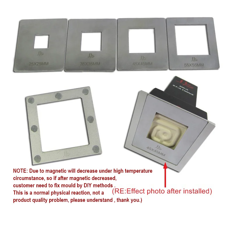 Infrared Mate Reflector IR Cover Upper Heater Set Universal For Infrared BGA Rework Station