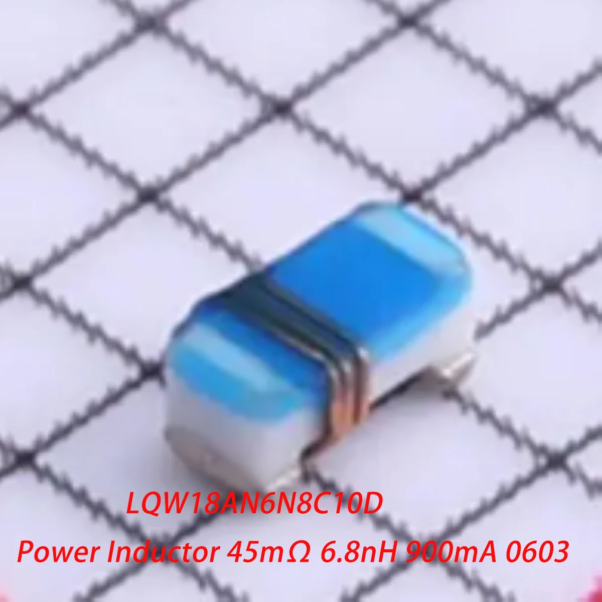 

100 шт. LQW18AN6N8C10D 0603 Высокочастотный/обмоточный/РЧ индуктор 6.8нГн 900мА 0.9А 45мОм Фиксированный индуктор 45 мОм НОВЫЙ Оригинальный без экранирования
