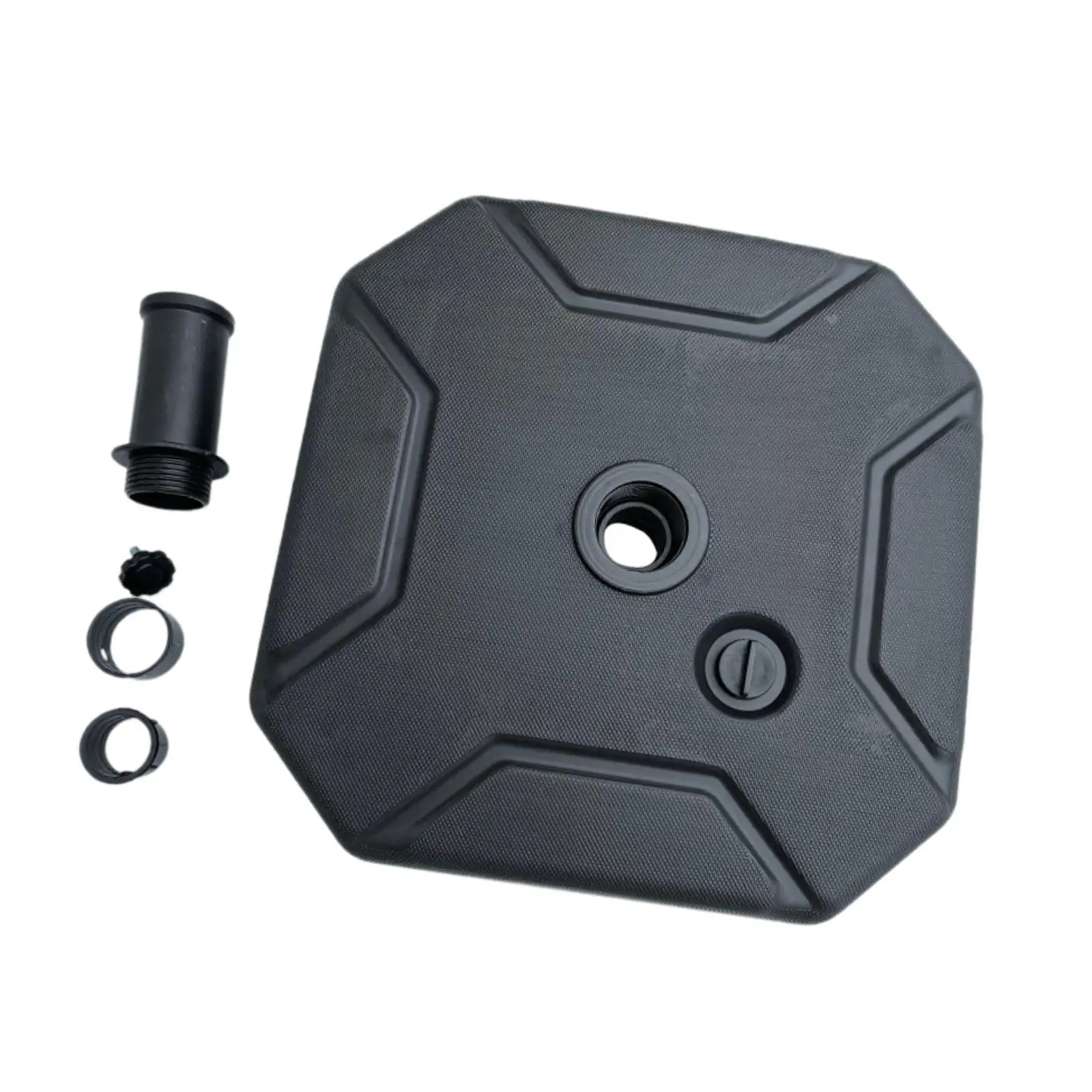 

Основание для зонта с наполнением водой, многофункциональный держатель для стойки, портативное основание для солнцезащитного зонта для патио, сада, веранды, заднего двора, бассейна