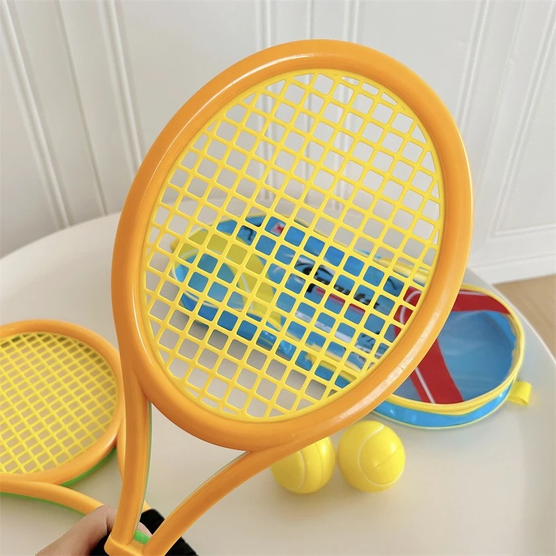キッズスポーツテニスラケットインタラクティブゲームラケット屋内子供屋外活動親子インタラクションパズルおもちゃボールセット