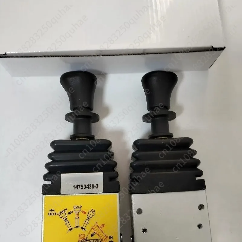 Used Single Section Dump Truck Tipping Control Valve With Indicator Light EX14750430-3 14750430H Tipper Pneumatic Control Valve
