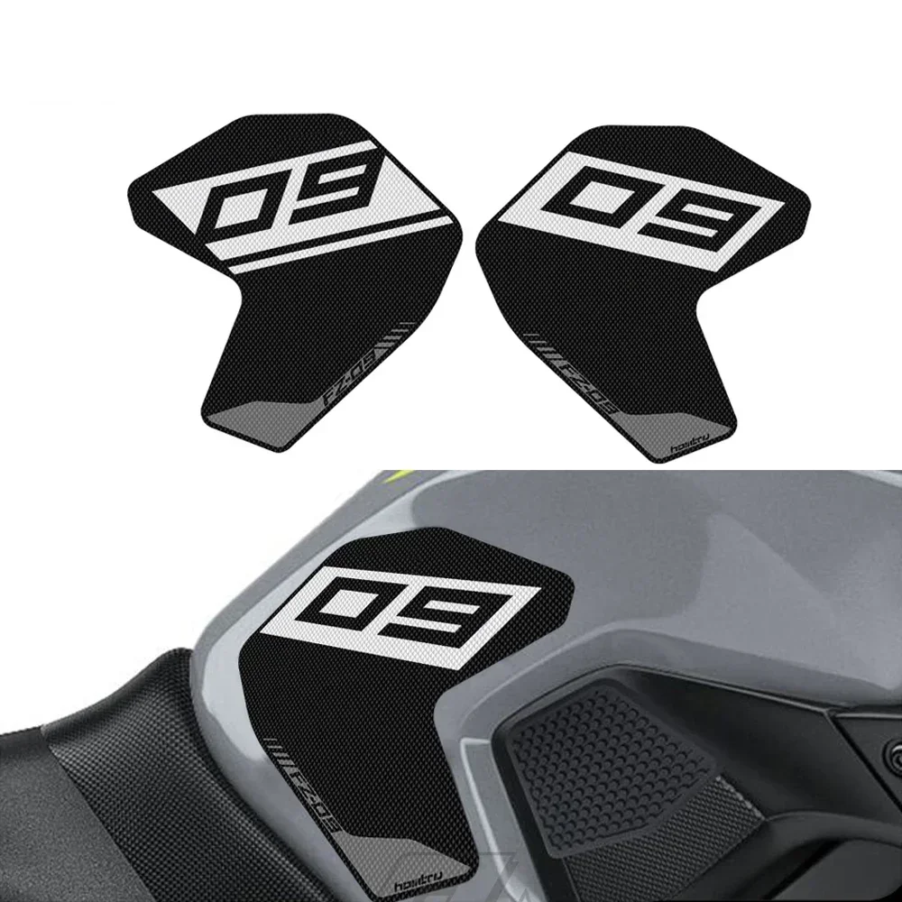 

Motorcycle Tank Pad Protector Sticker Decal Gas Knee Grip Side Tank Traction Pad For Yamaha FZ-09 FZ09 2013-2020