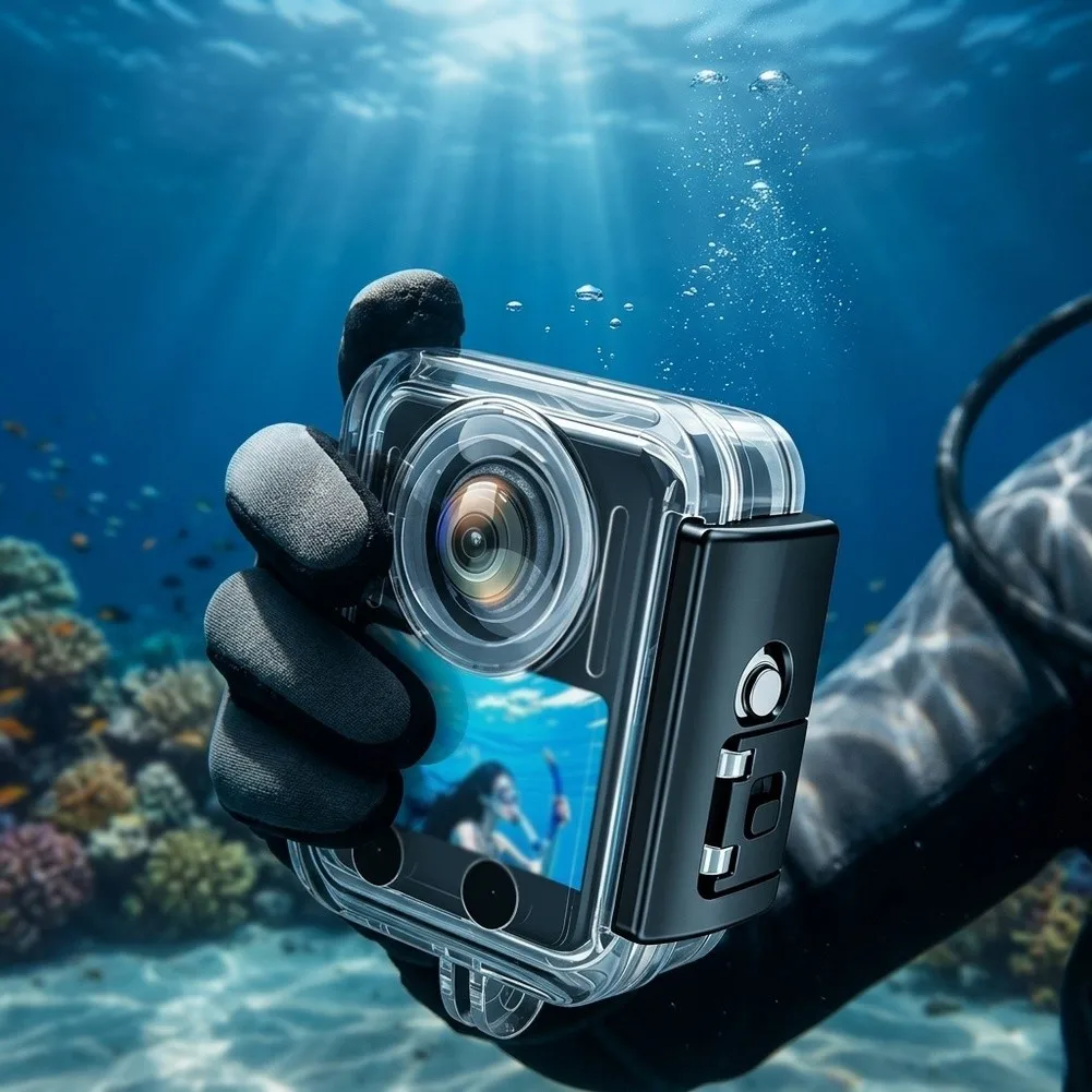 Underwater Dive Case Compatible with For DJI For Osmo 360 for ii 60M Waterproof Protection ABS Construction 9x5x10cm