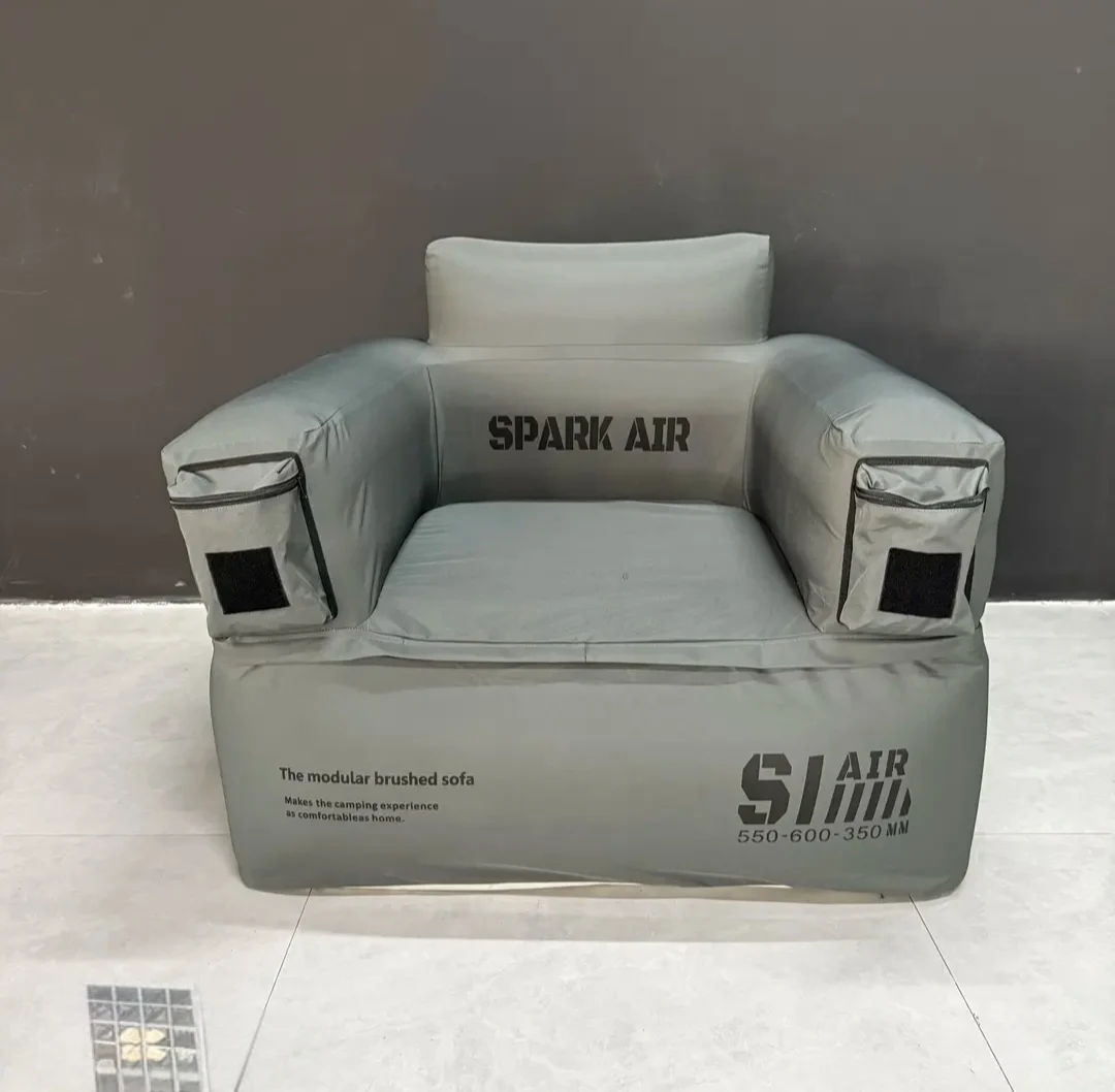 Modern Single Person PVC Oxford Inflatable Air Sofa Folding Sofa Chair