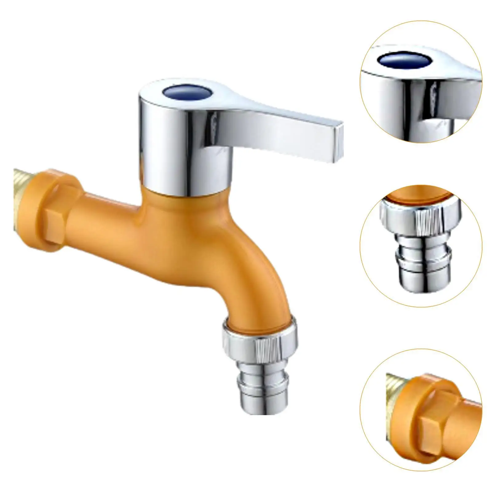 Washing Machine Faucet Water Tap Faucet Kitchen Faucet Quick Open for Home