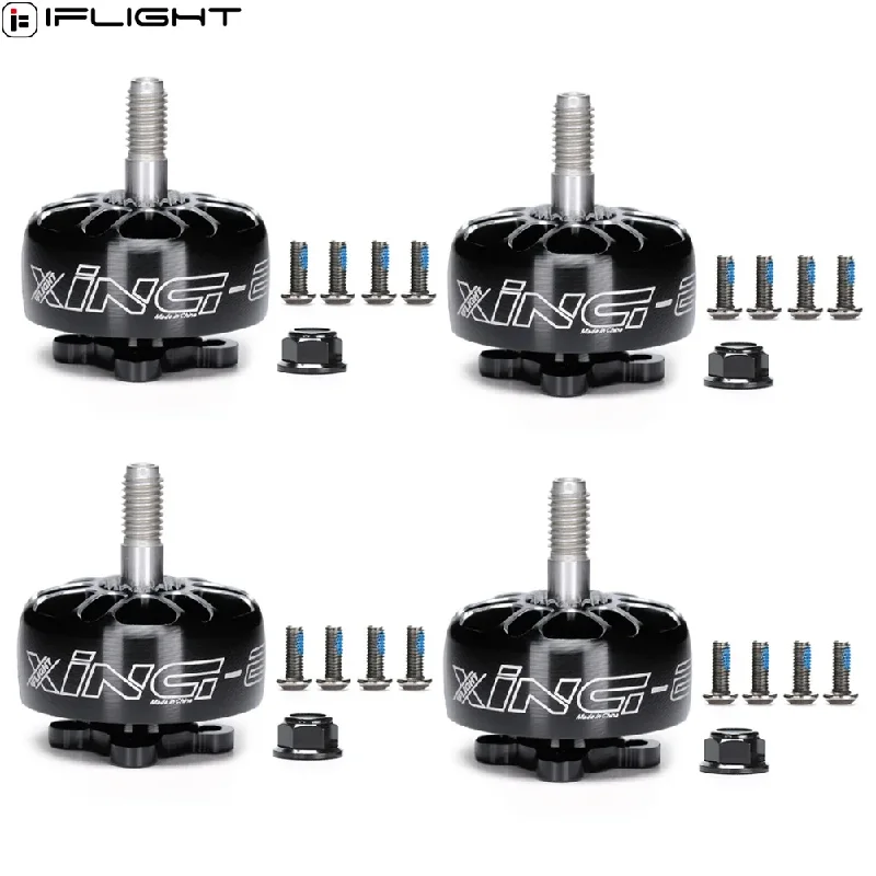 

1/2/4 шт. iFlight XING E 2207 1800KV 6S/2450KV 2750KV 4S бесщеточный двигатель для FPV RC мультикоптера Racing Drone Запчасти DIY Запчасти