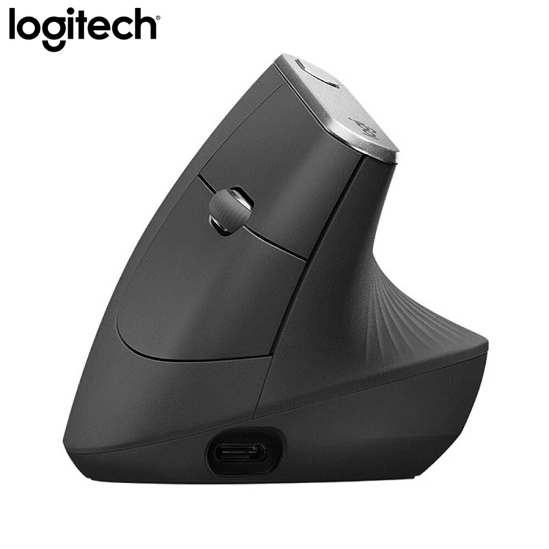 Imagem -05 - Logitech-mouse Ergonômico sem Fio mx Vertical com Bluetooth 2.4ghz Usb Nano para Overver Dota Pubg Lol