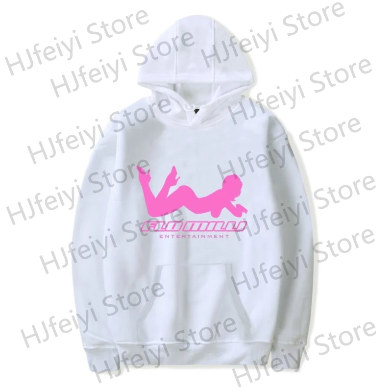 Flo Milli ENTERTAINMENT Hoodies Merch Winter For Men/Women Unisex Casuals Cosplay Long Sleeve Sweatshirt Hooded