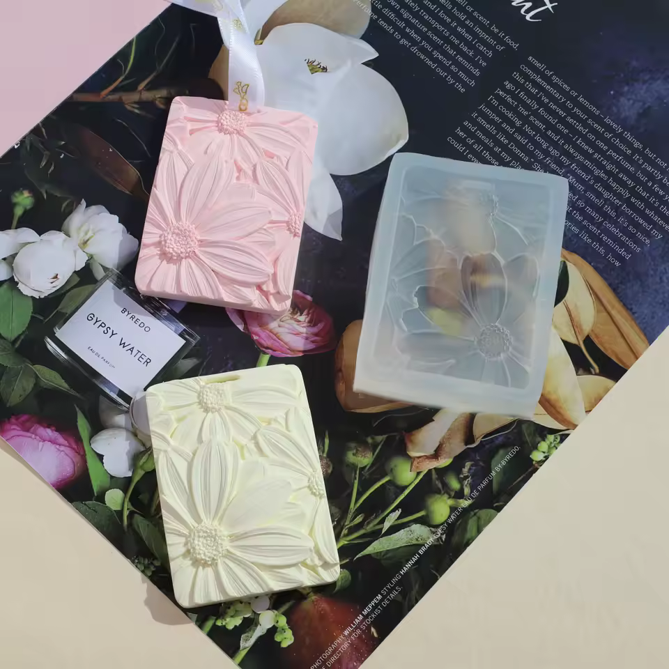 DIY 데이지 꽃 석고 몰드