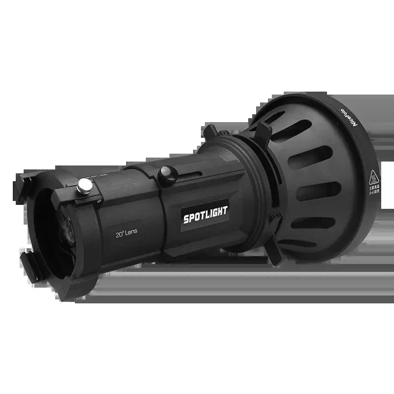 NiceFoto SN-29 Pro II Optical Snoot Focusing Condenser Spotlight Lens Bowens Mount Lens Light Kit for Photography  DSLR