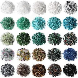 20-100g Natural Stone Rocks 5-9mm Crystal Chip Minerals Healing Raw Specimen Gravel Stones For Home Aquarium Decoration