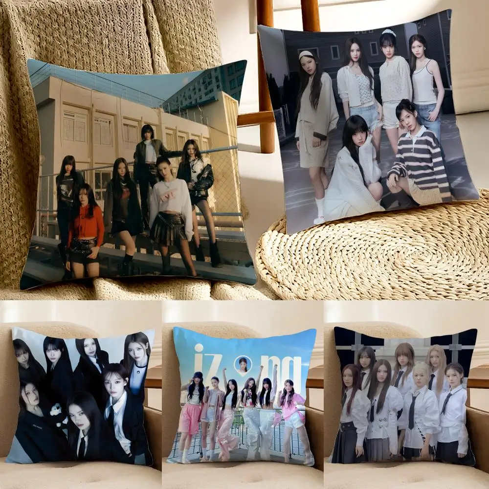 

Чехол для подушки GirlGroup Kpop i-izna, противоклещевой, для гостиной, для дивана, декоративная подушка для комнаты