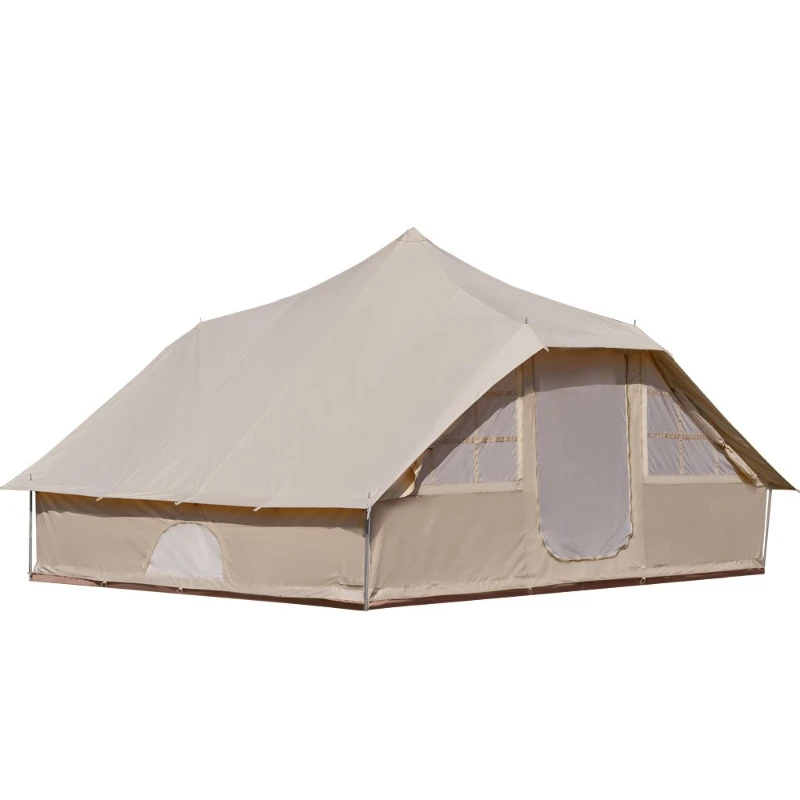 

Rainproof and mildew-resistant camping tent Wild luxury camp Winter hotel tent