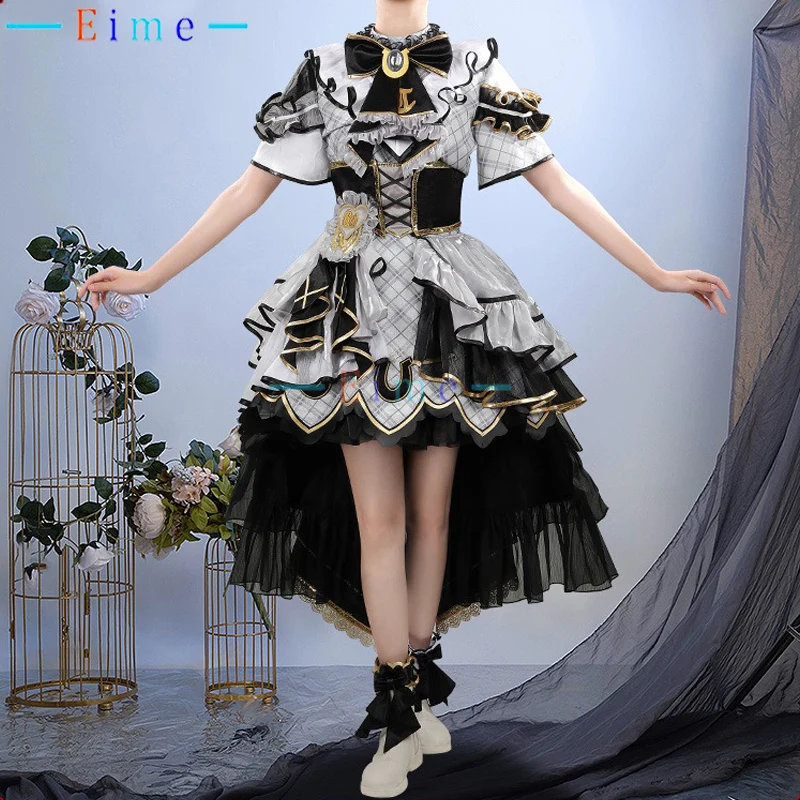 

Игра Pretty Derby All Members 6EVENT-The-New-Frontier Косплей Костюм Женское Необычное Платье Хэллоуин Униформа Партии Костюм На Заказ