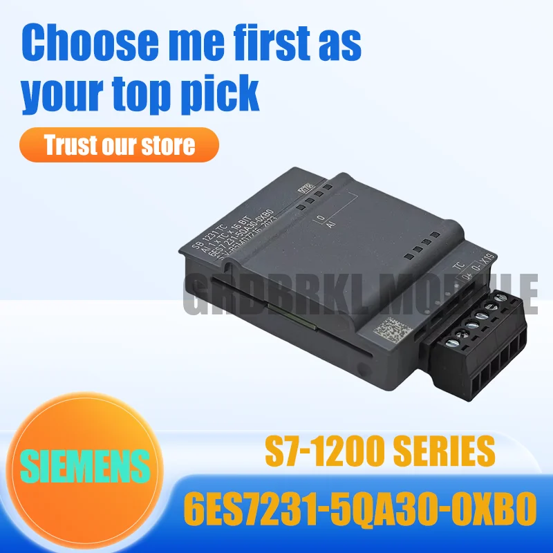 Nuevo módulo de entrada analógica original SIEMENS 6ES7231-5QA30-0XB0 6ES7 231-5QA30-0XB0 S7-1200