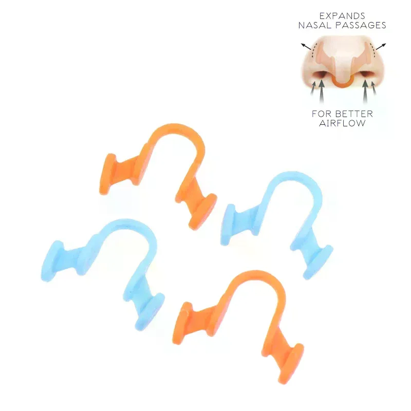 Anti Snoring Stop Snoring Help Breathe Anti Snoring Improve Sleeping Nose Dilator Nasal Silicone Nose 10Pcs Devices Dilator Clip