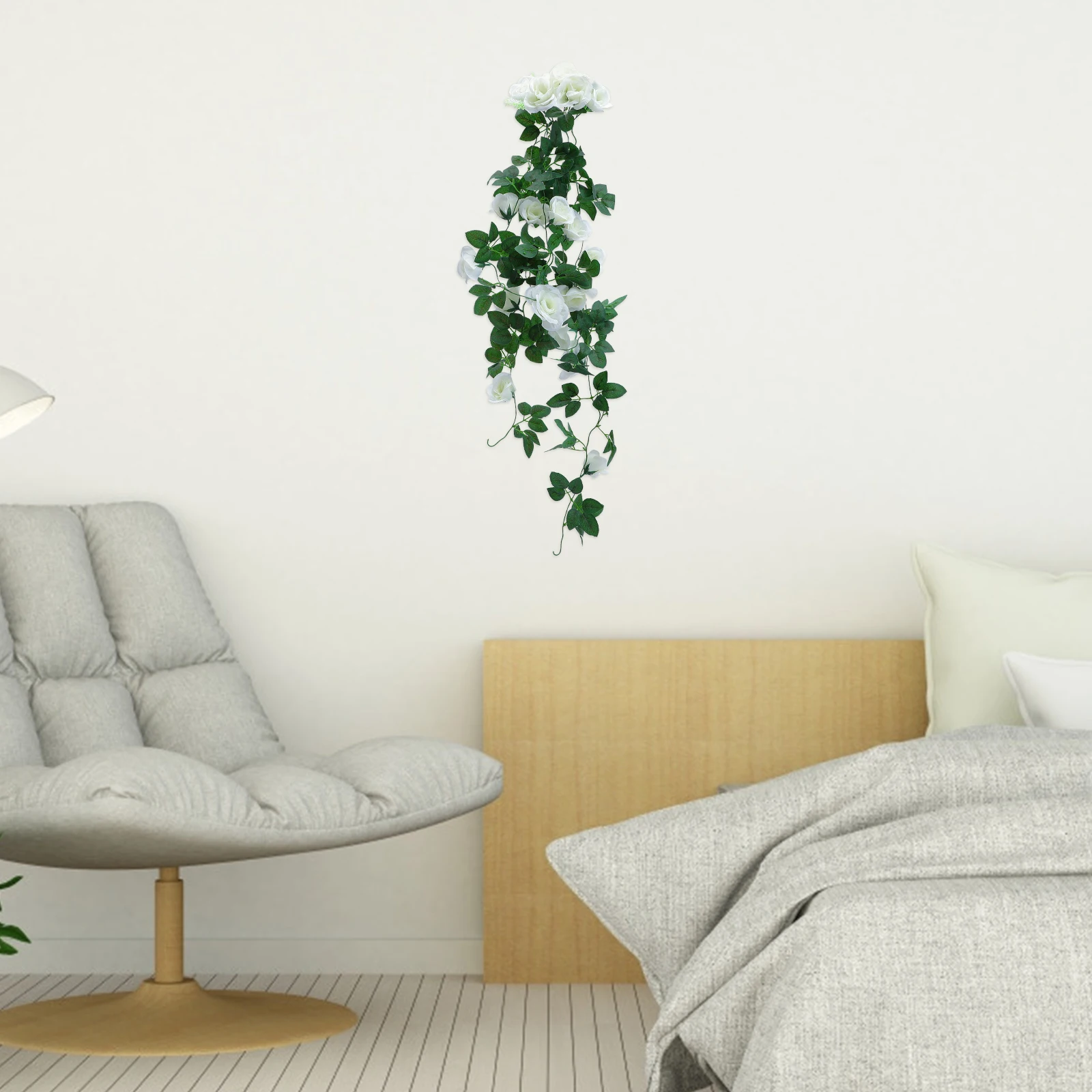 

Wedding Party Decorations Hanging Rattan Decor Background Wall Props Artificial Vine Simulated Flower Garland Festival Party