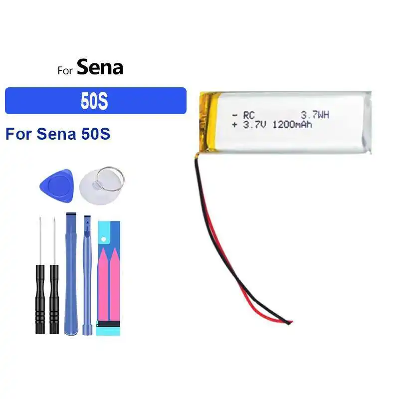 

High Capacity Battery 250mAh-1300mAh For Sena Earphone SMH10 50S 10U 10C 10S 20S 30S 30K EVO 30K SMH-5 SMH10 SR10