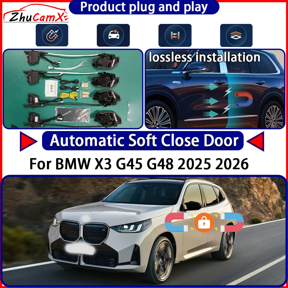 

OEM Electric Door Lock Actuator for BMW X3 G45 G48 2025 2026 Soft Close Door Kit Power Latch System Auto Pull Door Easy Close