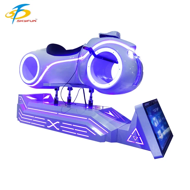 VR 9d ความเป็นจริงเสมือน VR มอเตอร์ไซด์ vr อุปกรณ์จําลองรถจักรยานยนต์