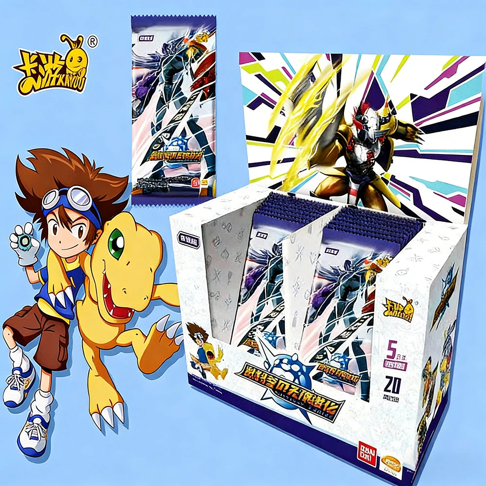 

KAYOU Genuine Digimon Cards DTCG Legend Edition Infinite Evolution Glory Full Set of Gold TCG Card Full Star Collection Gift Toy