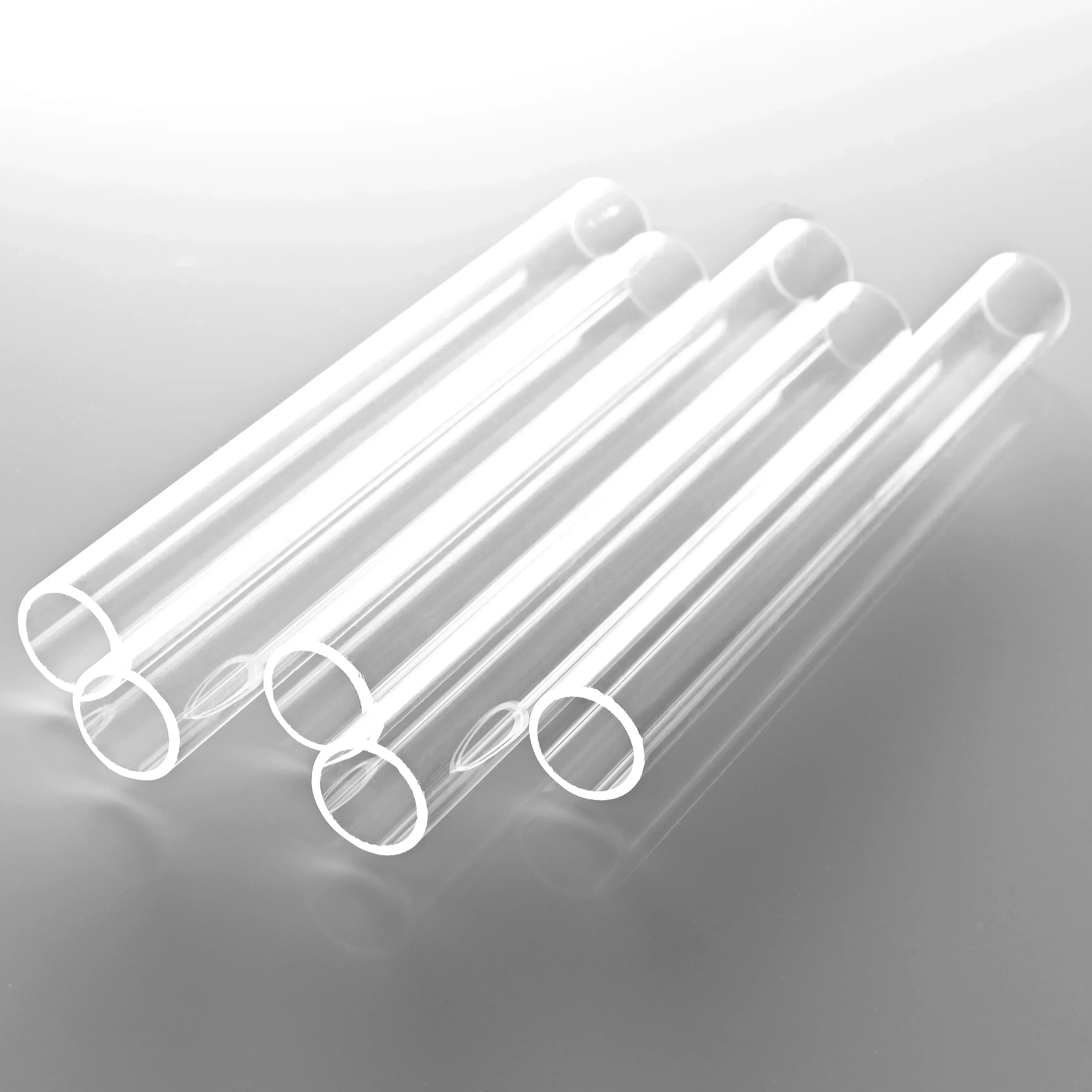 High Purity Glass Quartz Furnace Tubes For High-Temperature Laboratory Use