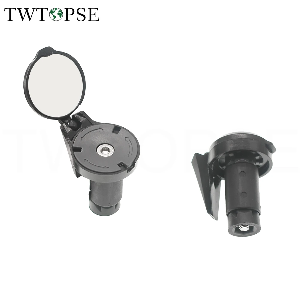 TWTOPSE Cycling Bike Bicycle Mirrors For Brompton Filding Bike Aline Cline Pline Premium Rearview Safe Steering Mirror Accessory