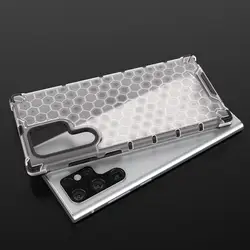 2 in 1 Full Protection Shockproof Phone Case For Samsung Galaxy S21 S22 Plus S23 FE S24 Ultra Translucent Hard Armor Cover Shell